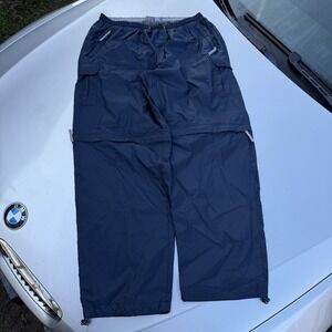 2000s Coloradoo Nylon Cinch Sweatpants Baggy Amphibious Hiking Rain Athletic